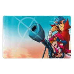 Dueling Guard Drill to the Heavens 1-Player Stitched Edge Playmat